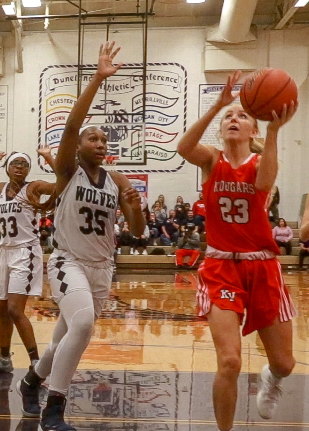 Class 4A Merrillville Sectional title game - Kankakee Valley vs. Michigan City